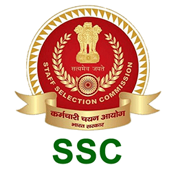 SSC exam logo circle round staff selection commision